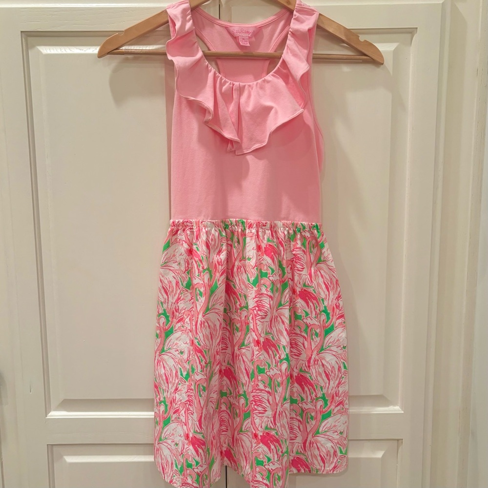 Lilly Pulitzer Girls Pink Colony Loranne Dress